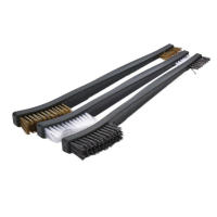 Kit De Cepillo De Acero Inoxidable + Latón + Nylon Para Limpieza Y Polishing De Metal Herramientas Para Eliminar Rusticidad - details 5