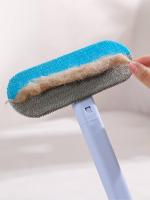 Cepillo Multifuncional Para Pelos De Mascotas Con Mango Largo Herramienta De Limpieza De Ventanas Para Gatos Y Perros - details 12