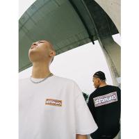 Camiseta Corta Hombre Verano 2024 Estilo Retro American Graffiti Casual Y2K Suéter De Hombros Poliéster Transpirable Ligero Secado Rápido Protección Solar Sin Capucha O-Neck Para Parejas - details 1