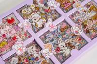 Nuevos Pegatinas Mikko Caja De Regalo Lindas Pegatinas De Dibujos Animados Para Estudiantes Material De Papel Tamaño Approx 15mm X 15mm - details 8