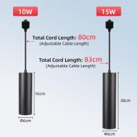 Lámpara De Techo Pendente LED En Trax 10W/15W Luz De Punto Para Cocina Sala De Estar Dormitorio Vínculo De Alambre Iluminación Colgante Moderna 110V 220V - details 3