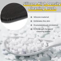 Cepillo De Baño De Silicona Exfoliante Portátil Con Montaje En Pared Para Lavar Cabello Y Masajear El Cuerpo Y La Cara - details 7