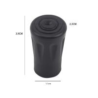 20 Piezas De Protetor De Punta De Madera Para Bastón De Caminata Y Escalada Alpinismo Accesorios De Camping Material De Goma - details 8