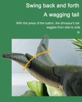 Juguete De Dinosaurio Divertido Con Sonido Za Za Y Luz 21cm/28cm Para Niños Juguetes De Swing Telescópico Mano- Operado Material ABS - details 17