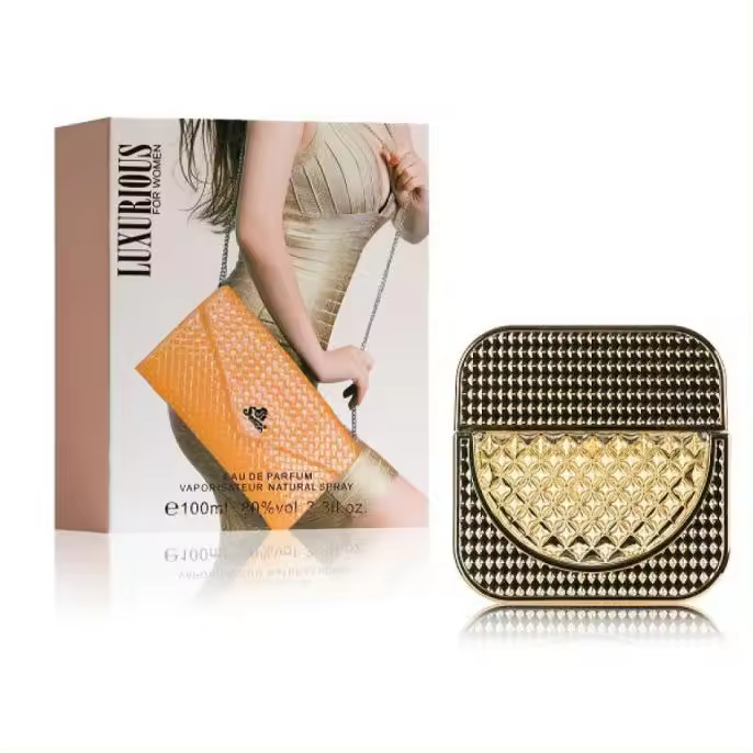 EAU DE PARFUM BOLSO DORADO LUXURIOUS FOR WOMEN EDP 100ML-----MARCA TIVERTON - 1