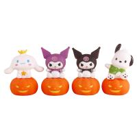 Lámpara De Noche De Calabaza Sanrio Con Tema De Halloween Cinnamoroll Kuromi My Melody Pochacco Para Decoración Del Hogar Y Regalo De Juguete - details 7