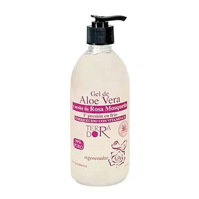 DERBÓS GEL ALOE VERA Y ROSA MOSQUETA 500ML - 1