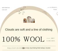 Suéter De Punto De Lana Merino 100% Para Mujer Cuello V Otoño Invierno Estilo Coreano Versátil Moda Oficina Regular Cierre Único Manga Larga - details 1