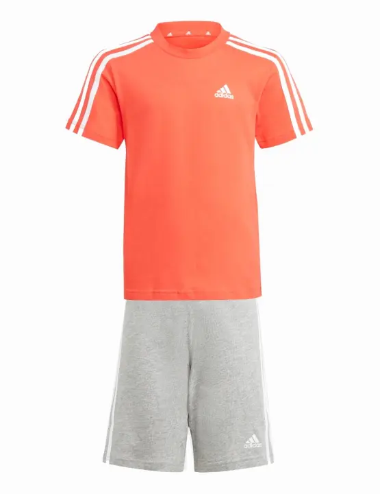 Adidas Conjunto LK 3S CO T Rojo/Gris | Libertad de Movimiento - 1