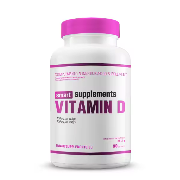 Vitamina D 100ug - 90 Softgels Smart Supplements - 1