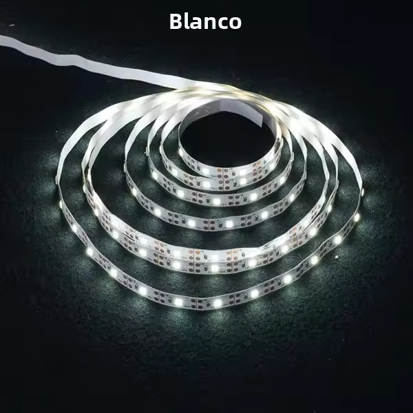 Tira De Iluminación LED Flexível 50cm 1M 2M 3M 4M 5M Com Bateria AA SMD2835 Branco/Branco Quente Luz De Fundo Para Sala De Estar - 1