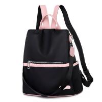 Mochila antirrobo ligera Simple para mujer, bolso de hombro impermeable de tela Oxford，Mochila Pequeña Para Mujer Bolsa De Hombro De Viaje Mini Rucksack Casual - details 1