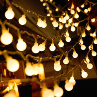 Cadena De Luces LED De Bola Con Batería 6M Para Decoración De Jardín Fiesta Bodas Y Navidad Autónoma Apto Para Exterior - details 11
