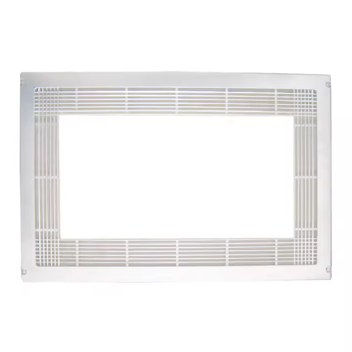 Marco microondas blanco universal con rejilla recortable 60x40 Micel soporte microondas cocina accesorios rejilla microondas - 1