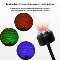Lámpara De Ambiente LED Mini Para Techo De Coche Proyector De Estrellas Galaxia USB Ajustable Decorativa Para Decoración De Habitación Y Auto - details 2