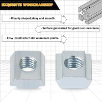 Juego De 100 Piezas De Tornillos Deslizantes M3 M4 M5 Para Perfiles De Extrusión De Aluminio 20 Series Material Carbono Acero Galvanizado - details 27