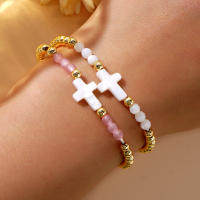 Pulsera De Cobre Con Piedras Preciosas Semi-preciosas Para Mujer Set De Dos Piezas Regalo De Amistad Bohemia Encanto - details 1