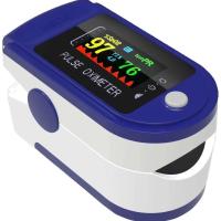 Oxímetros, pulsioximetros de dedo, utilizados para la saturación de oxígeno en sangre y monitores de pulso, que proporcionan lecturas rápidas y precisas de Spo2 para adultos. - details 1