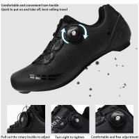 Zapatillas De Ciclismo Para Carretera Para Hombre Y Mujer Blanco Autolock Spd Zapatillas De Bicicleta MTB Ligero Planas Para Bicicleta De Montaña Zapatillas De Ciclismo - details 4