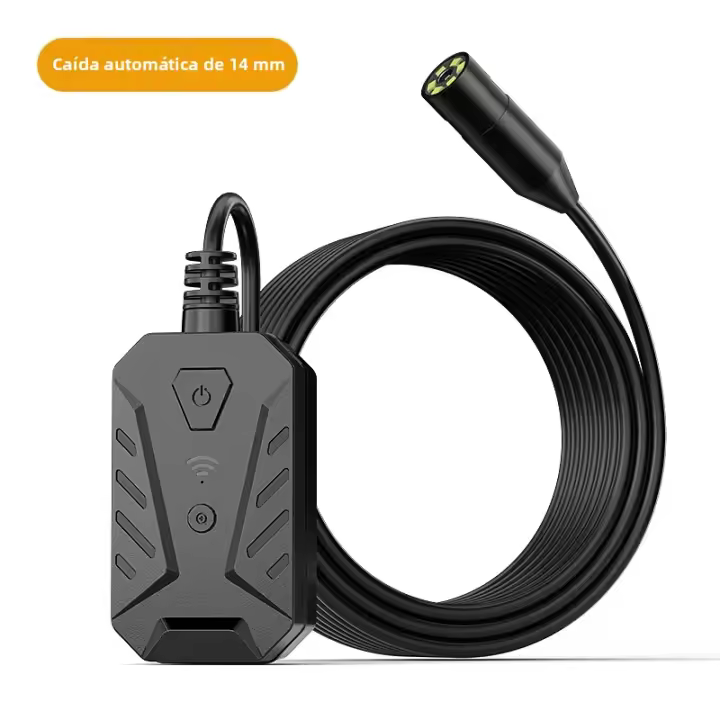 Cámara De Endoscopio WiFi Con Autoenfoque 5.0MP Para iPhone Y Android HD1944P Cámara De Inspección Industrial Impermeable Sin Cable - 1