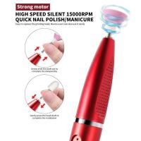 Perforadora Eléctrica Para Uñas Profesionales Con Bits De Amoladora Polvo De Uñas Eliminación De Callos Y Amoladora De Arte Sandía De Manicura - details 9