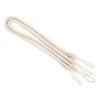 2Pcs Amarras Para Cortinas De Algodón Con Hebilla Gran Tira De Cuerda Decorativas Para Hogar Accesorios De Cortinas Estilo Moderno - details 7