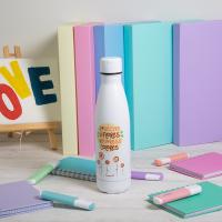 YOSIQUESE Botella solidaria especial | Modelo: 'Flores, amores y colores' | Productos y regalos solidarios hechos por personas con discapacidad - details 4