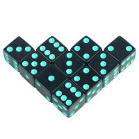 Dado Cubico De 16mm D6 Con Patas Y Puntos Estándar Para Juegos De Mesa Casinós Y RPG De Mesa Y Enseñanza De Matemáticas - details 13