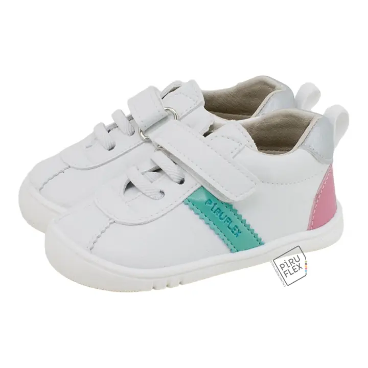 ZAPATILLA PIRUFLEX BLANCO/AGUAMARINO - 1