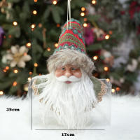 Adorno De Navidad En Forma De Santa Claus Para Árbol De Navidad Decoración Festiva De Textil Y Fibra Material No Personalizado Tema People - details 1