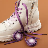 Alpargatas De Canvas Con Cordones De Color Gradiente Pequeños Algodón Mint Verde Y Blanco Para Niños Y Adultos - details 13
