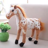 Muñeco De Peluche Creativo De Caballo Simulación De Posición Vertical Juguete De Dibujos Animados Adornos Para Fotografía De Bebés Recién Nacidos Accesorios - details 6