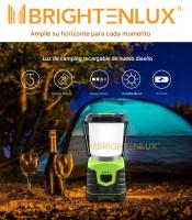PORCHEDDU Lámpara Camping IP44, Linterna de Camping Led Recargable Luces de Campamento 1000LM, Linterna para Interrupciones de Energía, Emergencia, Cable USB Incluido - details 2