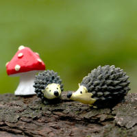 3Pcs Miniatura Jardín De Bonsái Para Muñecas Casa De Playa Adorno De Jardín Para Maceta Erizo Figura De Miniatura De Plástico - details 6