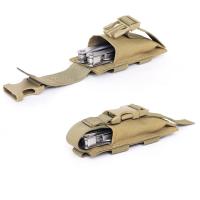 Funda Táctica De Sólo Un Revólver Para Caza Airsoft EDC Bolsa Exterior Flashlight Sheath Holster Portador De Lámpara - details 11