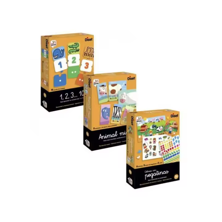 PACK 2 JUEGOS PROMOCION EDUCATIVO DE DISET (DISEÑO SURTIDO) - 1