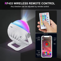 Proyector De Estrellas LED Inteligente Con Control Remoto APP 11 Patrones Luz Nocturna Para Decoración De Habitaciones De Niños Proyección De Galaxia Y Cielo Estrellado - details 4