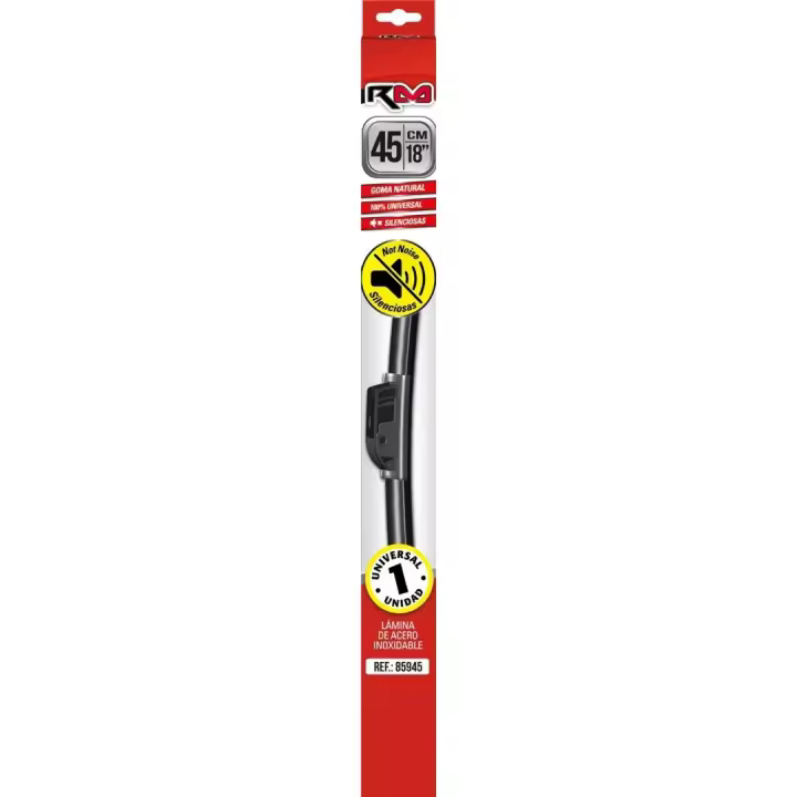 DK HOME ESCOBILLA LIMPIAPARABRISAS METALICA RM MED. 45 CM - 1