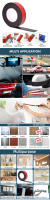 Cinta Adhesiva Doble Cara Resistente a Altas Temperaturas Y Empapada Para Automóvil Pared LED Foco De Luz Adhesivo Pesado Para Oficina Y Hogar - details 1