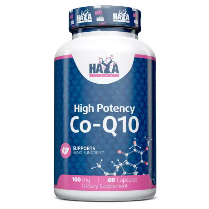 HAYA LABS Coenzima Co-Q10 Alta concentración 100 mg. - 60 Softgels - 1
