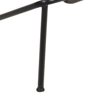 vidaXL Taburetes de cocina 4 unidades cuero auténtico marrón - details 4