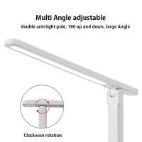 Lámpara De Escritorio LED Plegable Con Interruptor Táctil Protección Ocular Para Estudio Dormitorio Con 3 Niveles De Brillo USB Recargable - details 5