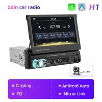 Radio de Coche Bluetooth 1 Din Carplay Android Auto Pantalla Táctil 7 Pulgadas - details 0