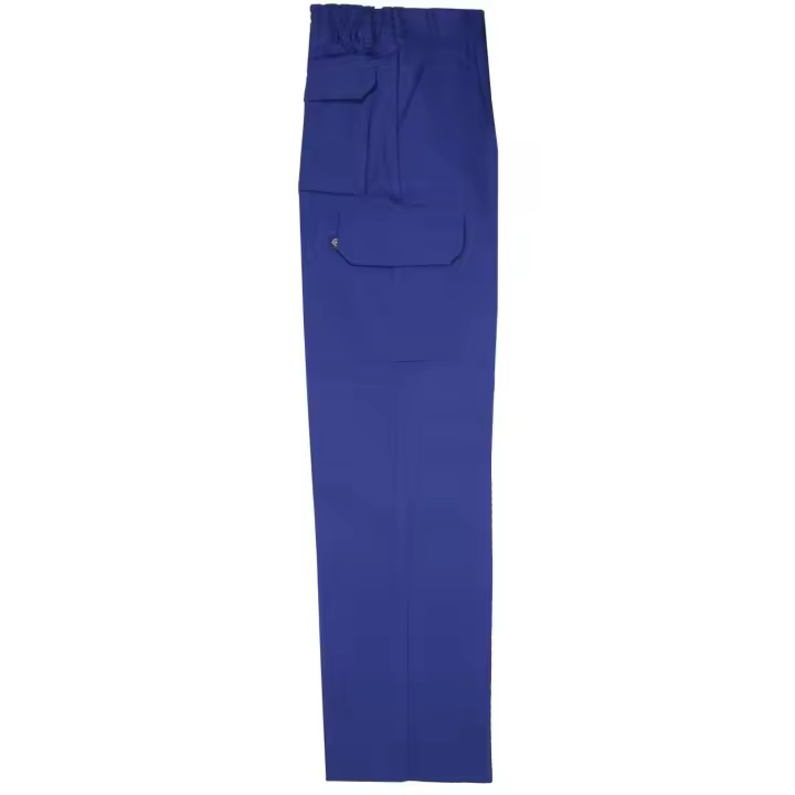 Velilla Pantalón Trabajo, Ropa Laboral, Pantalón Resistente Multibolsillos, Modelo 345 Azulina Mecanico. - 1