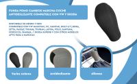 Banner - Funda Pomo cambios marcha coche silicona suave compatible con VW y Skoda gris