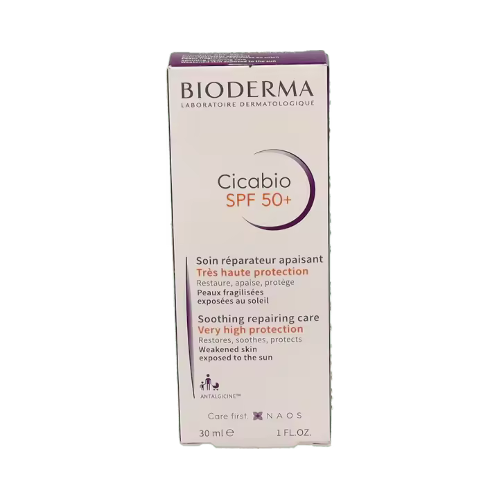 BIODERMA CICABIO CREMA FP 50+ 30 ML PK - 1