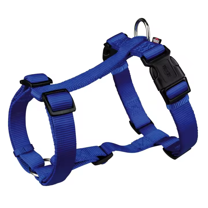 TRIXIE Arnés NEW Premium. L-XL. 75-120cm/25mm. Azul - 1