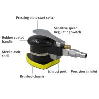 Soplador De Aire Profesional Máquina De Pulido Orbital Para Pintura De Coche Madera Piedra Herramienta De Grindaje Y Pulido - details 12
