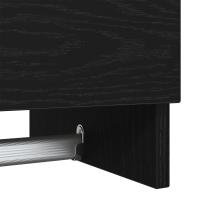 Armario vidaXL Negro Roble 100x32,5x35 cm Madera - details 7