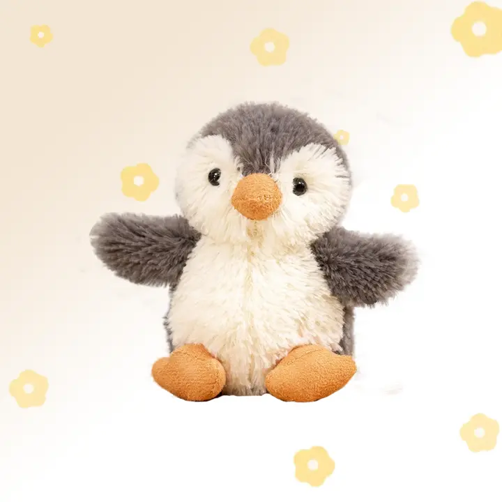 Peluche Pingüino Kawaii Juguete Suave De Peluche Animal Para Accompany El Sueño Decoración De Casa Regalo De Cumpleaños Para Niñas Y Niños - 1